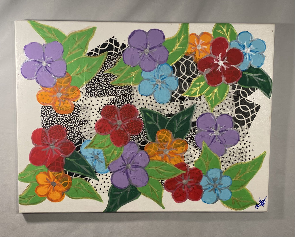 Contrasting Blossoms