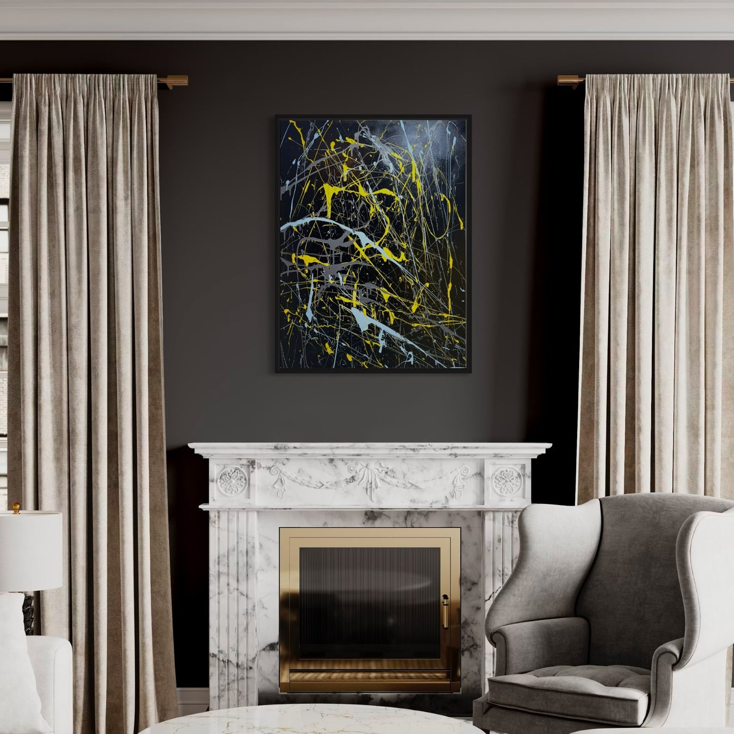 Eruption in Black